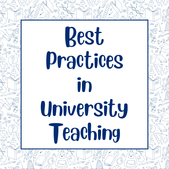 Best Practices in University Teaching Featured Image